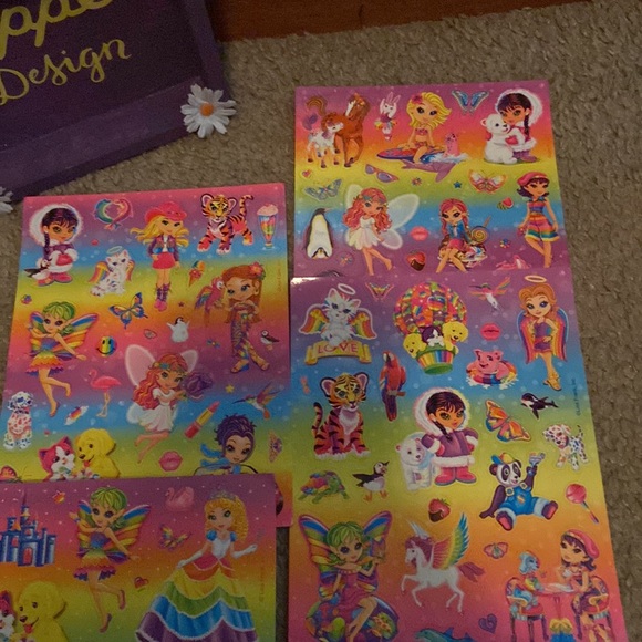 VNTG Lisa Frank “Cassandra” Jewelry Box With Accessories!!! - Picture 10 of 11